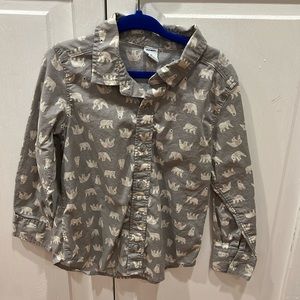 Boys 4T old navy button down shirt